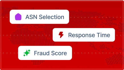 ASN seçimi, yanıt süresi ve fraud skor analizi